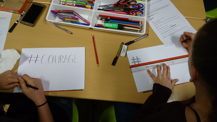 Schüler*innen aus Briesnitz: Schule ohne Rassismus - Schule mit Courage werden