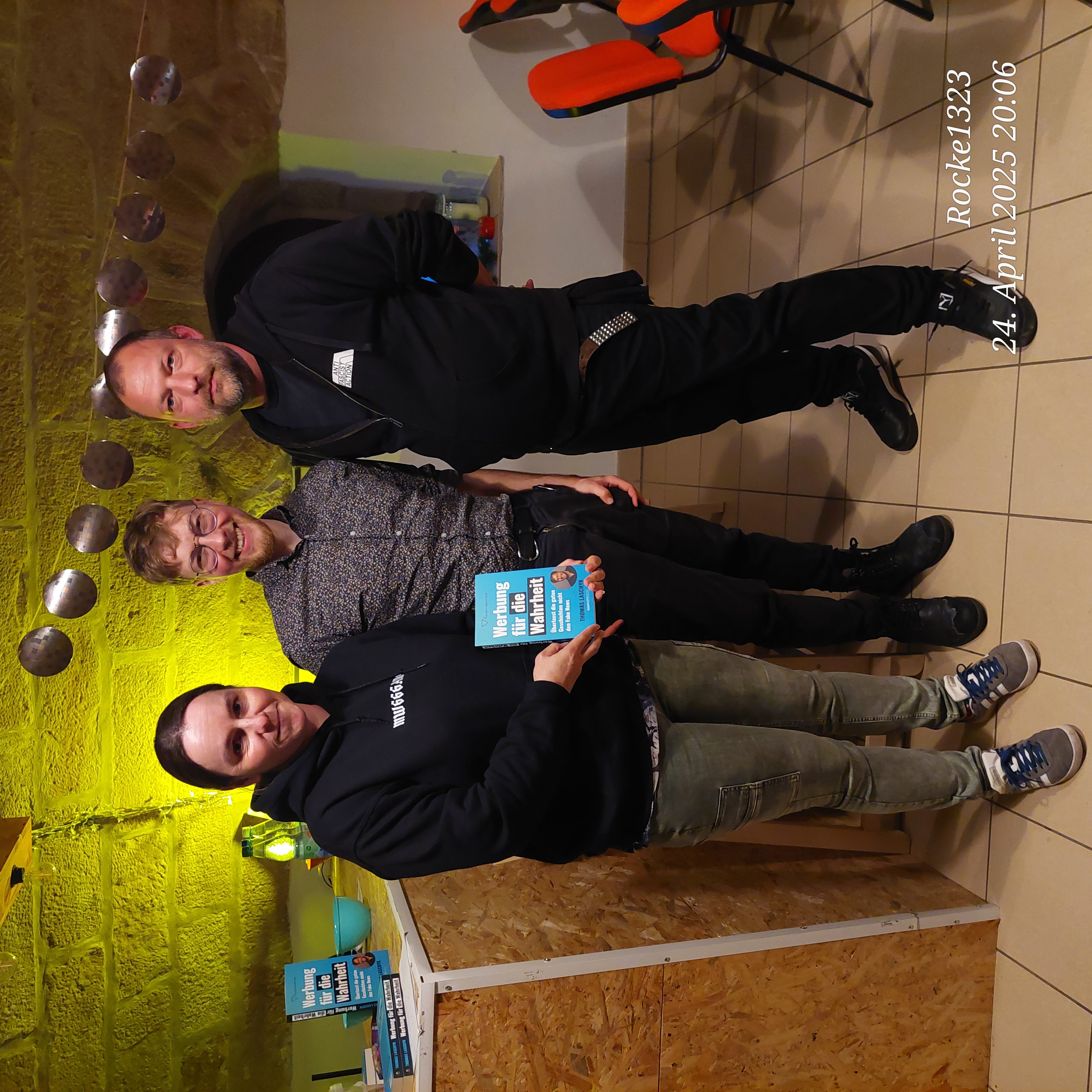 Unsere heutige Veranstaltung im Roter Baum Pirna mit Thomas Laschyk von den Volksverpetzer war ein voller Erfolg.